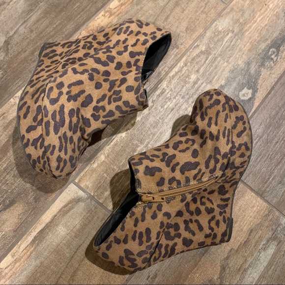 Mossimo Supply Co. Shoes - Mossimo Cheetah Print Wedges